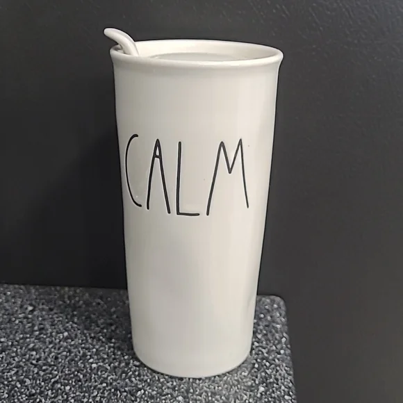 Rae Dunn 'Calm' Travel Mug - Picture 1 of 4